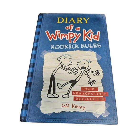 Diary Of A Wimpy Kid- Rodrick Rules by Jeff Kinney BOOK USED - Picture 1 of 4
